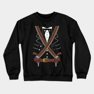 Gunslinger Sheriff Halloween Costume Crewneck Sweatshirt